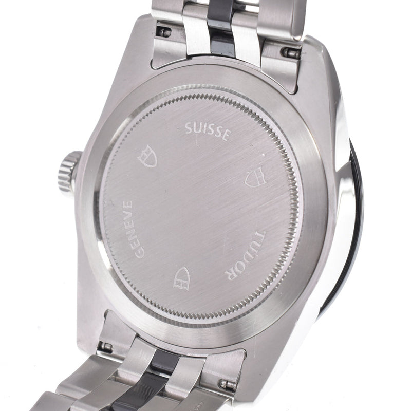 Tudor Glamour Day Date Automatic Stainless Steel With Diamonds Watches