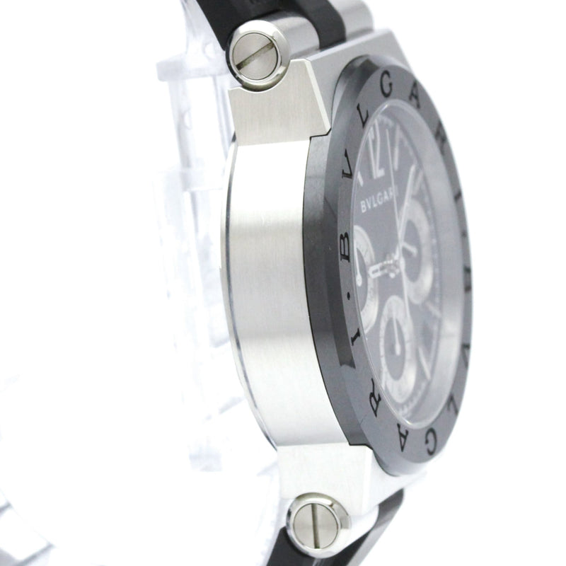 Bvlgari Diagono Chronograph Automatic Ceramic With Stainless Steel And Rubber Watches