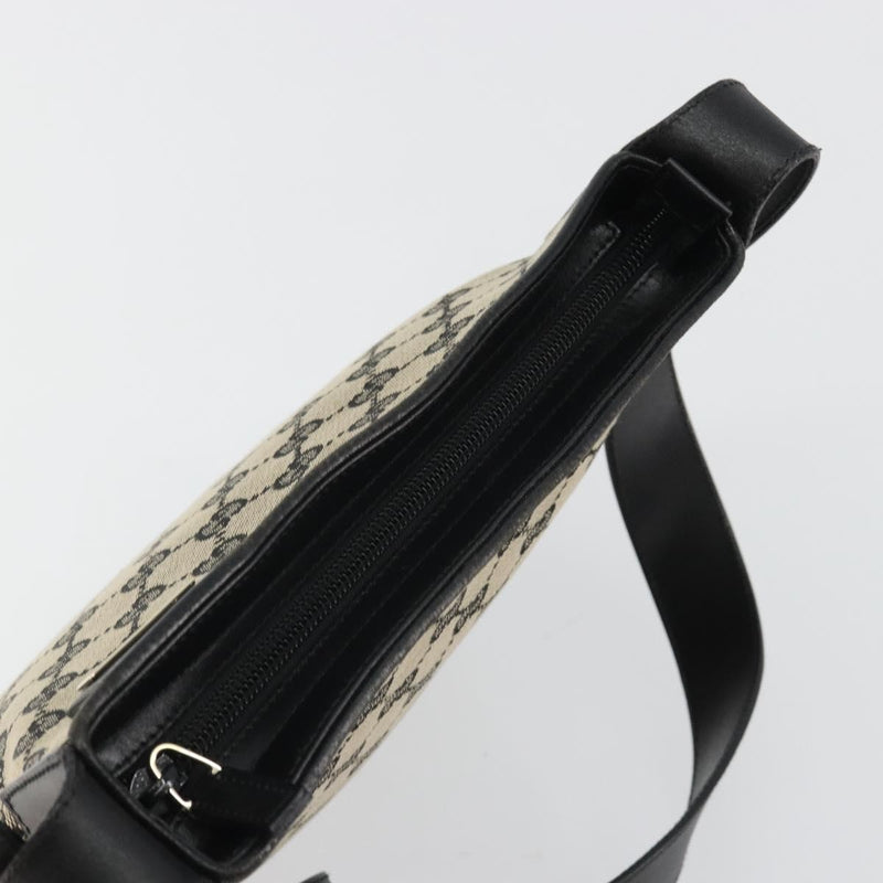 Gucci Web Strap Zip Messenger Gg Canvas Beige