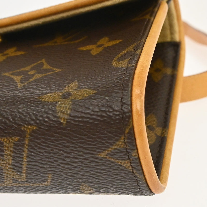 Louis Vuitton Florentine Waist Monogram Canvas Brown Bag