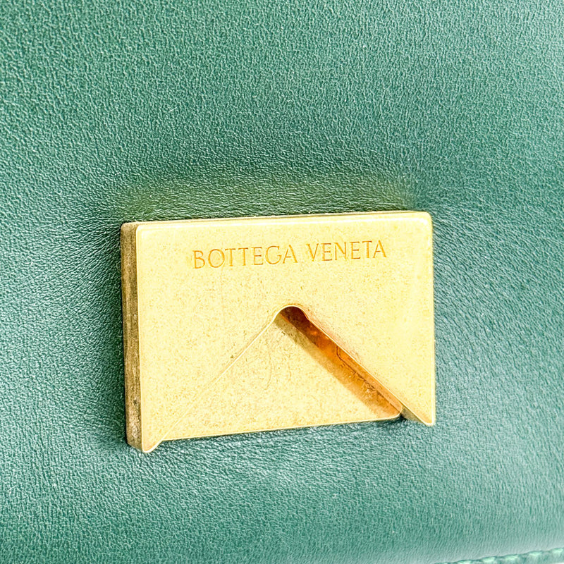 Bottega Veneta Mount Leather Green Bag