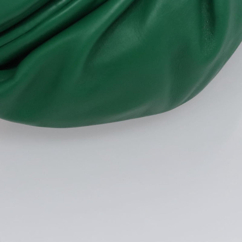 Bottega Veneta The Chain Pouch Leather Green