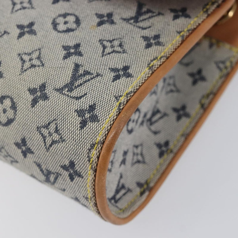 Louis Vuitton Camille Mini Lin Blue Canvas Bag