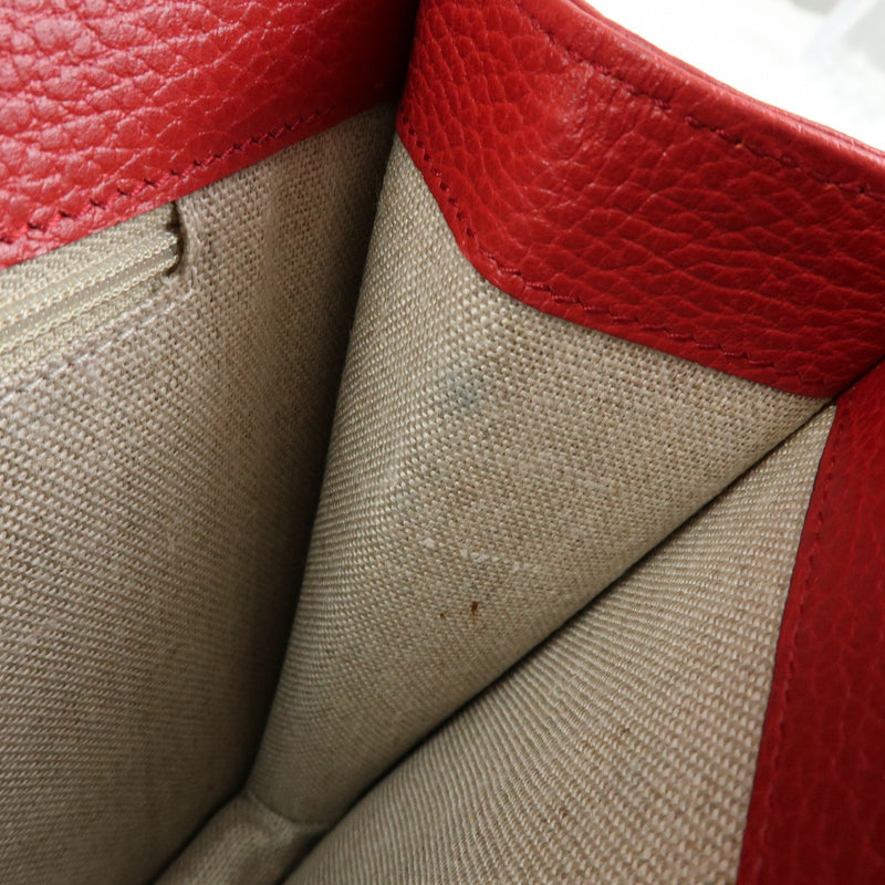 Gucci Interlocking Leather Red Bag