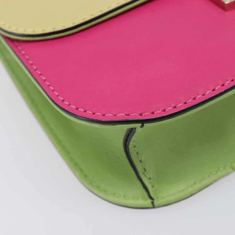 Valentino Garavani Glam Lock Covered Studs Leather Multicolour Bag