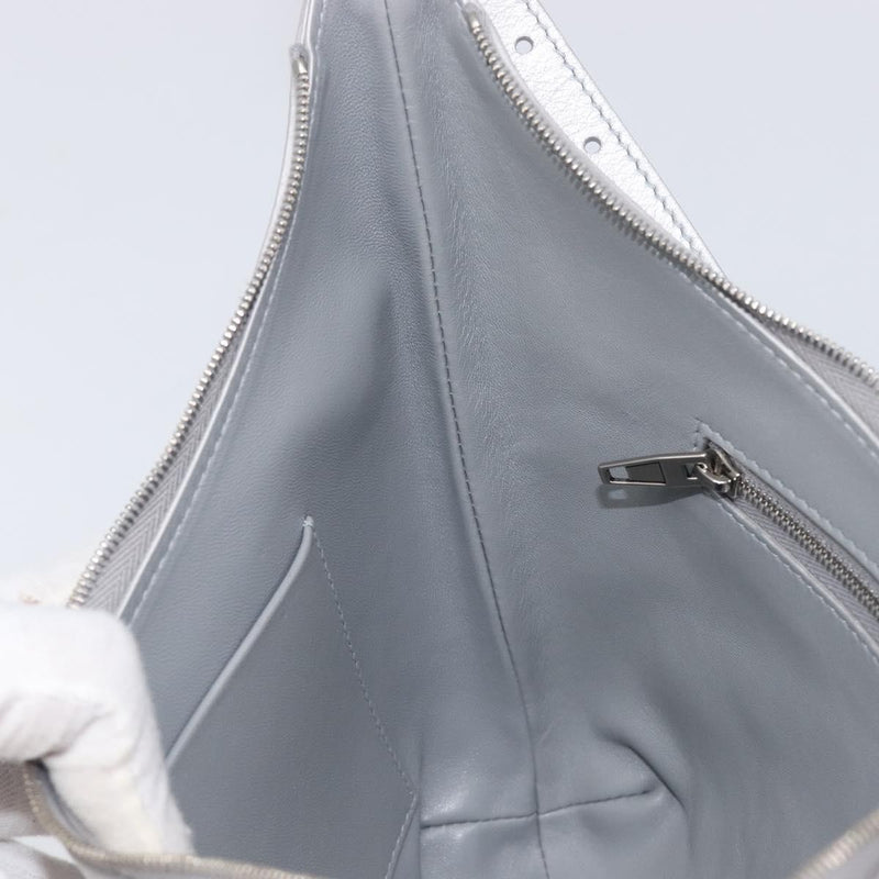 Balenciaga Mary Kate Sling Leather Silver Bag