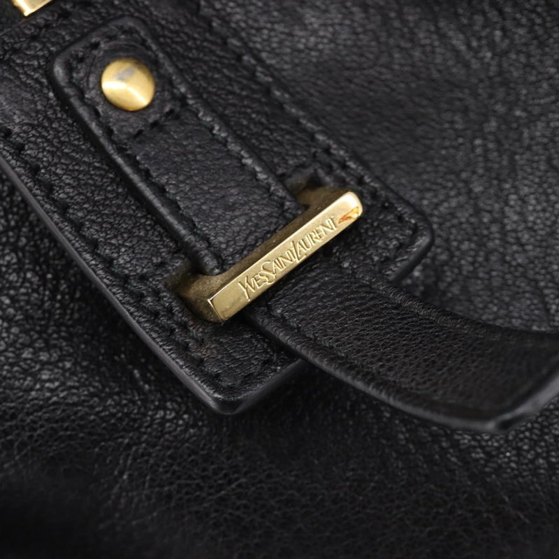 Saint Laurent Classic Y Cabas Leather Black Bag