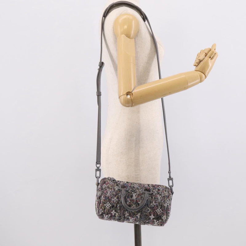 Louis Vuitton Keepall Bandouliere Lv Felt Multicolour Textile Bag
