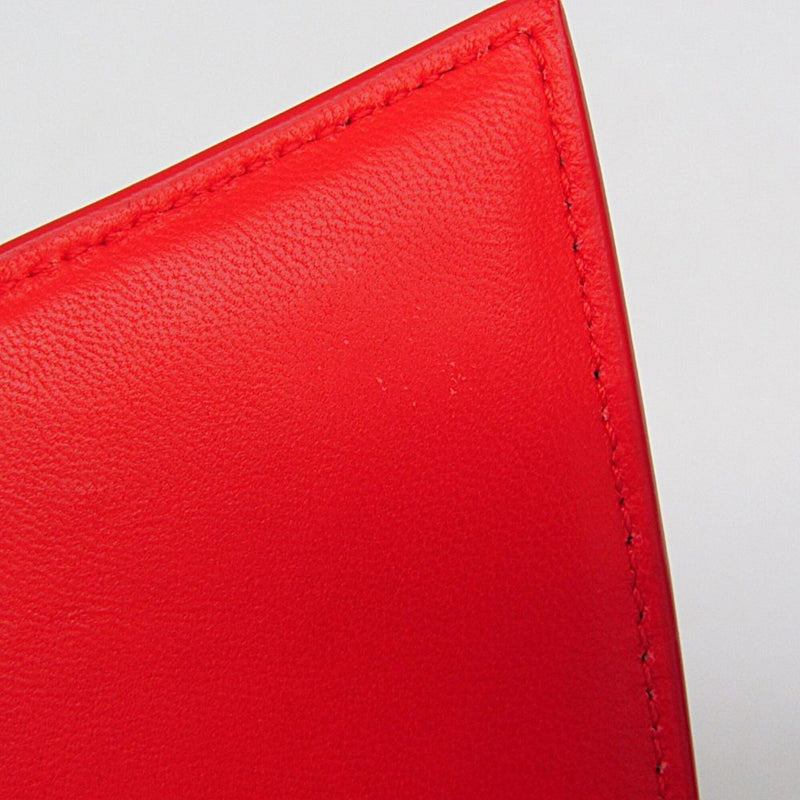Balenciaga X Adidas Hourglass Top Handle Leather Red Bag