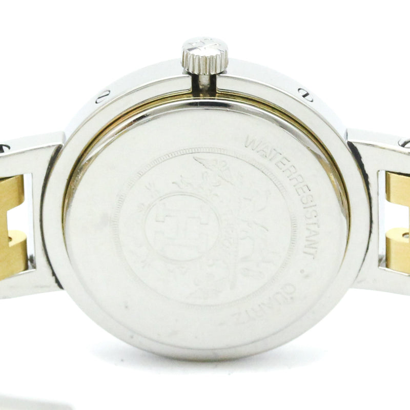 Hermes Clipper Quartz Stainless Steel And Plated Metal Watches