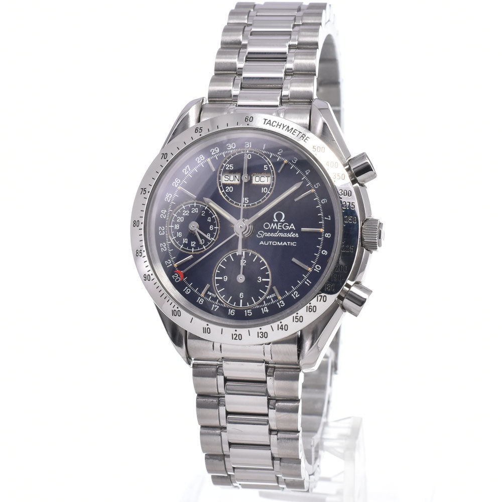 Omega Speedmaster Triple Calendar Chronograph Automatic Stainless Steel Watches