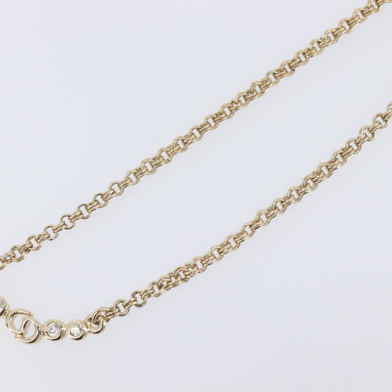 Christian Dior Cd Logo Metal Gold Bijoux