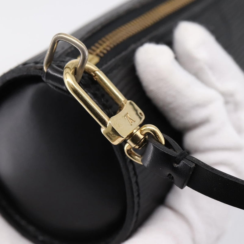 Louis Vuitton Soufflot Pochette Epi Leather Black Bag