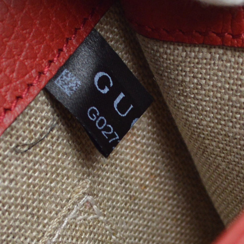 Gucci Interlocking Leather Red Bag