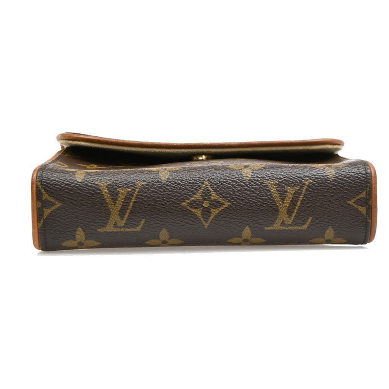 Louis Vuitton Florentine Pochette Damier Brown Canvas Bag