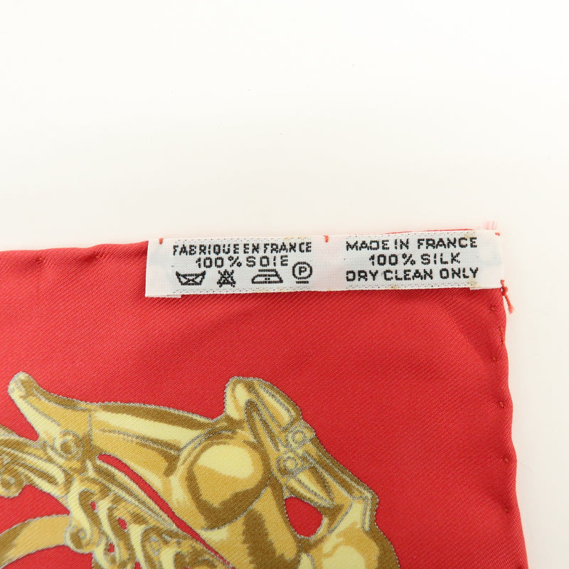 Hermes Carré 40 Silk Red Accessory