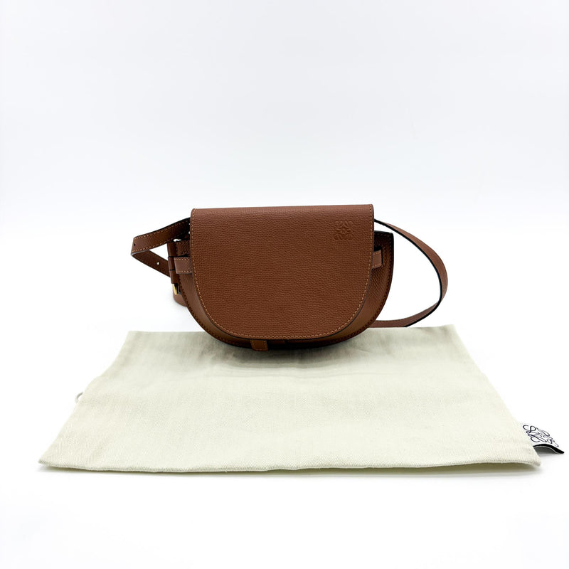 Loewe Gate Leather Brown Bag