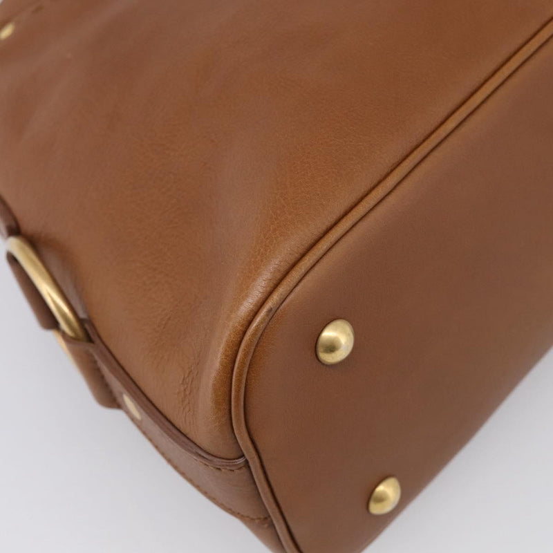 Saint Laurent Muse Leather Brown Bag