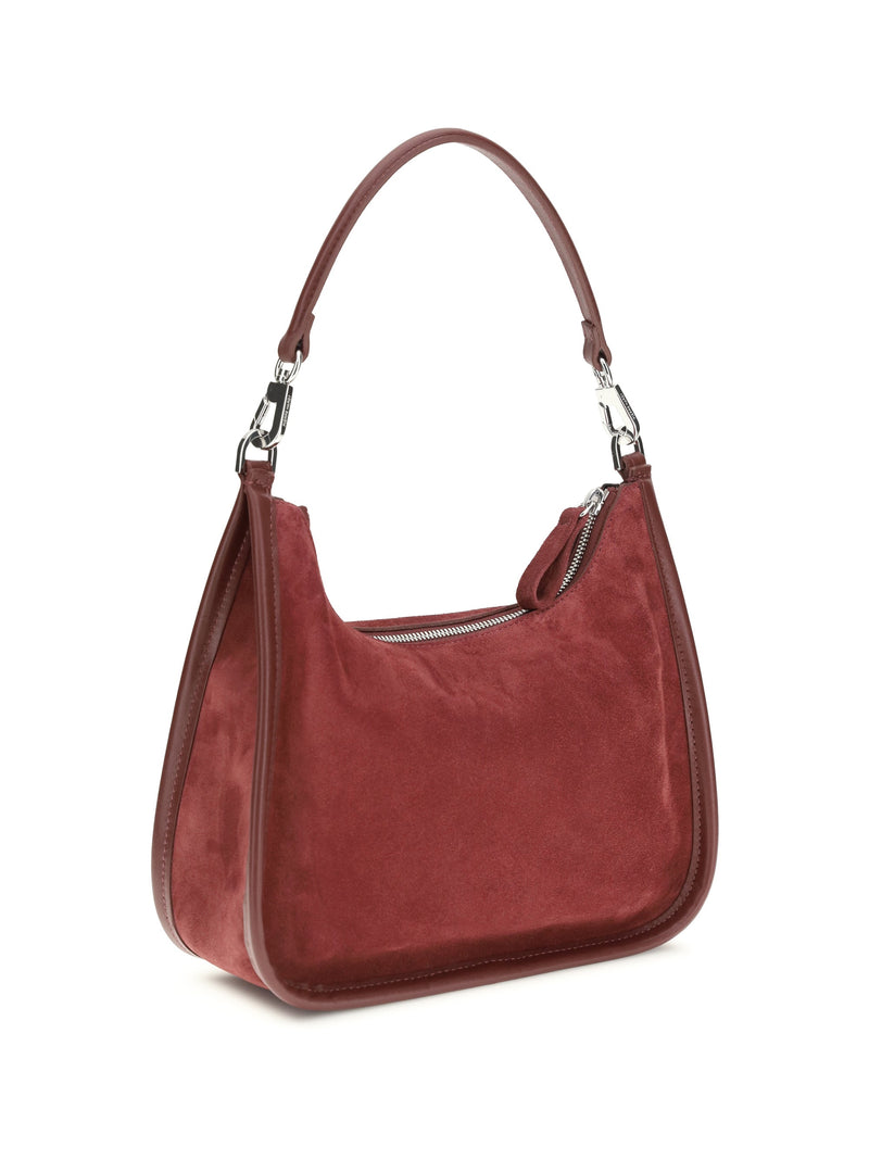 Pierre Hardy Shoulder Bag — Burgundy Calf Leather Bos Taurus