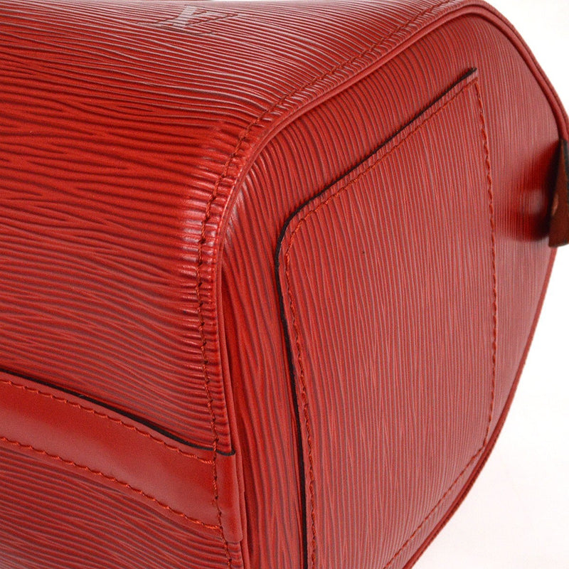 Louis Vuitton Speedy Epi Leather Red Bag