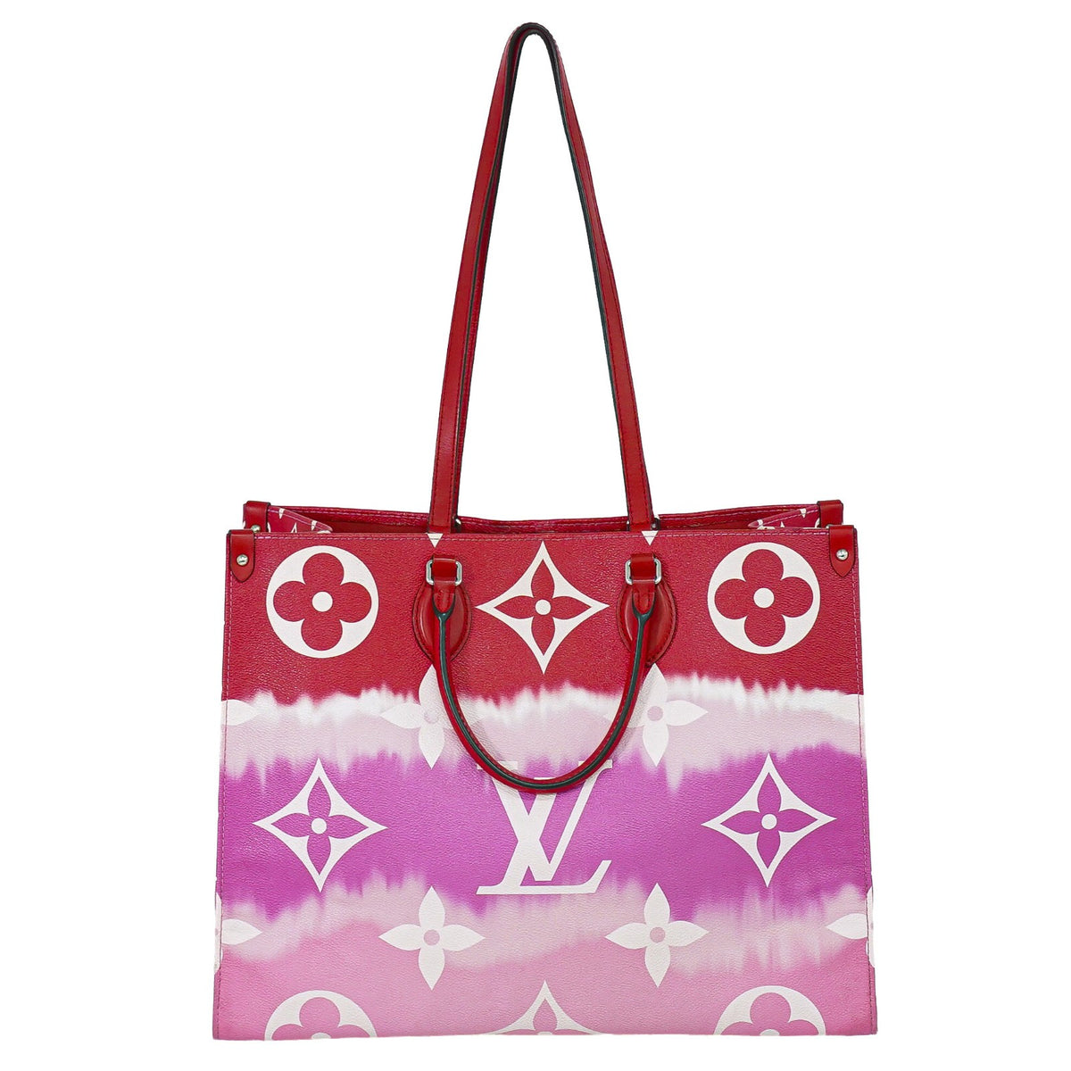 Louis Vuitton Onthego Limited Edition Escale Monogram Giant Multicolour Canvas Bag