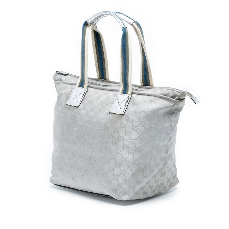 GG Canvas Web Tote - Image 2