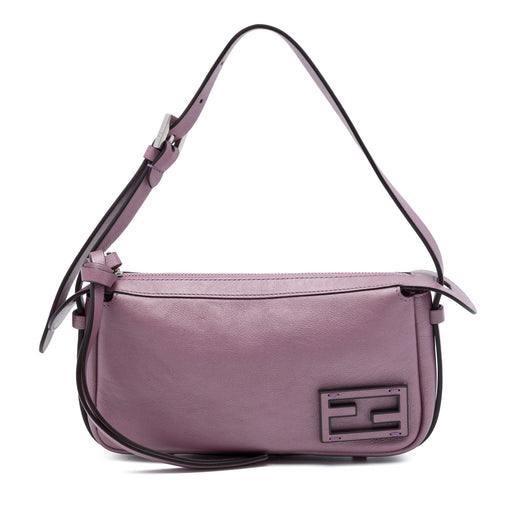 Mini Metallic Calfskin Simply Handbag - Image 1