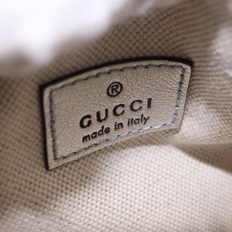 Gucci Blondie Diagonal Quilted Leather Silver Bag