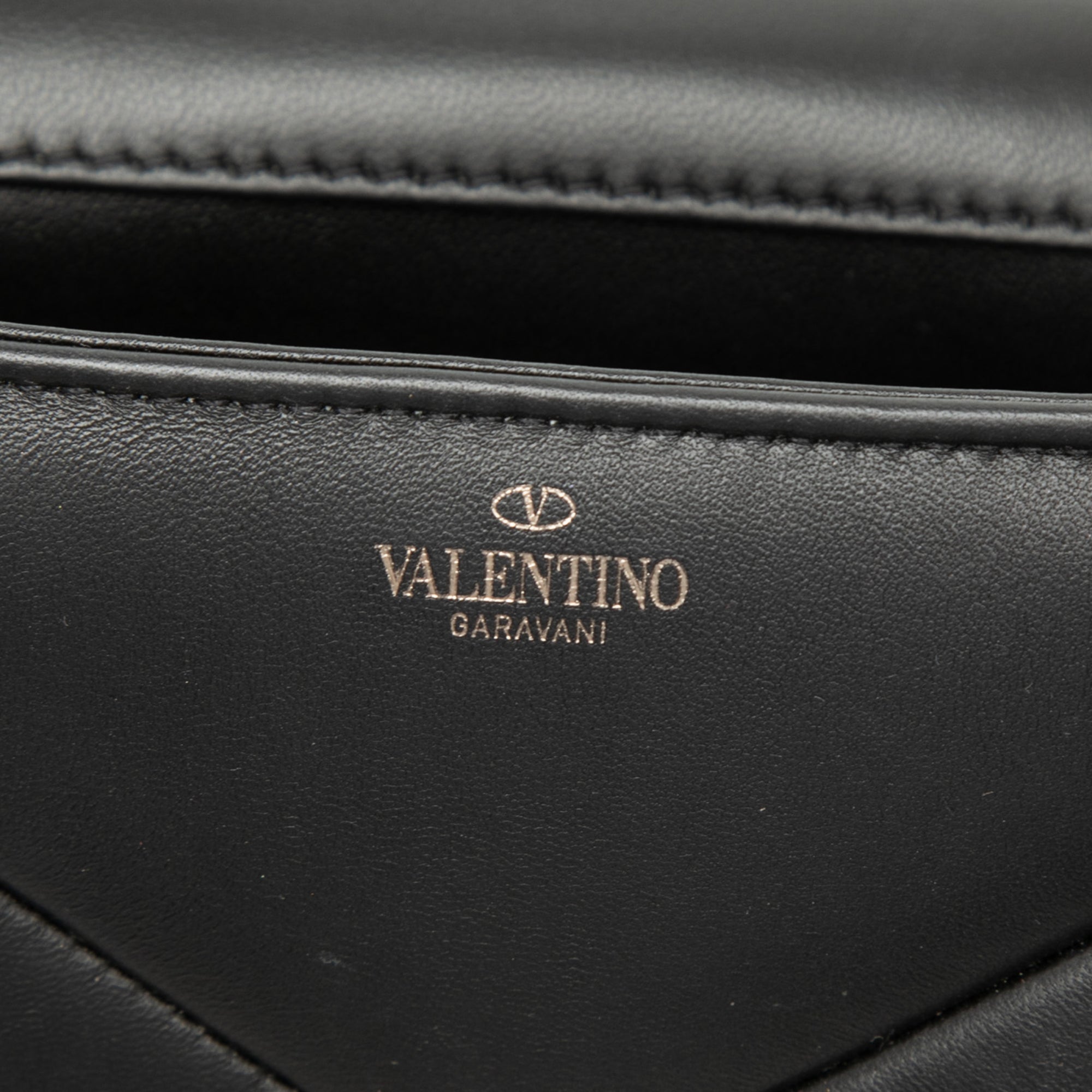 Mini Leather One Stud Top Handle Bag - Image 5