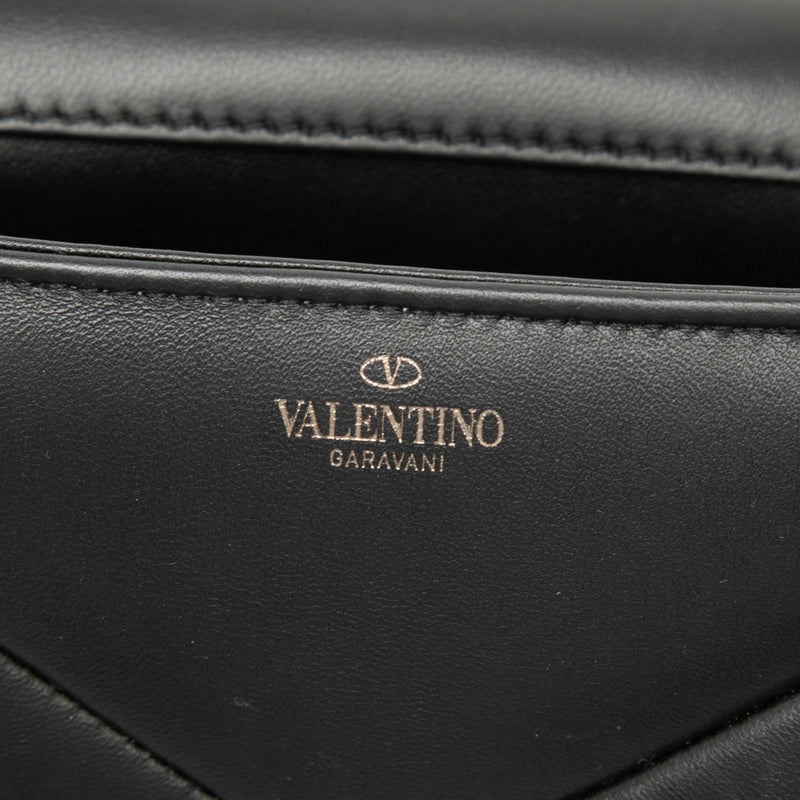 Mini Leather One Stud Top Handle Bag - Image 5