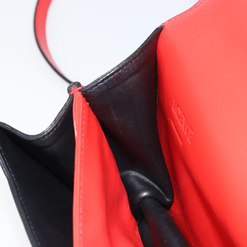 Loewe Barcelona Leather Red Bag