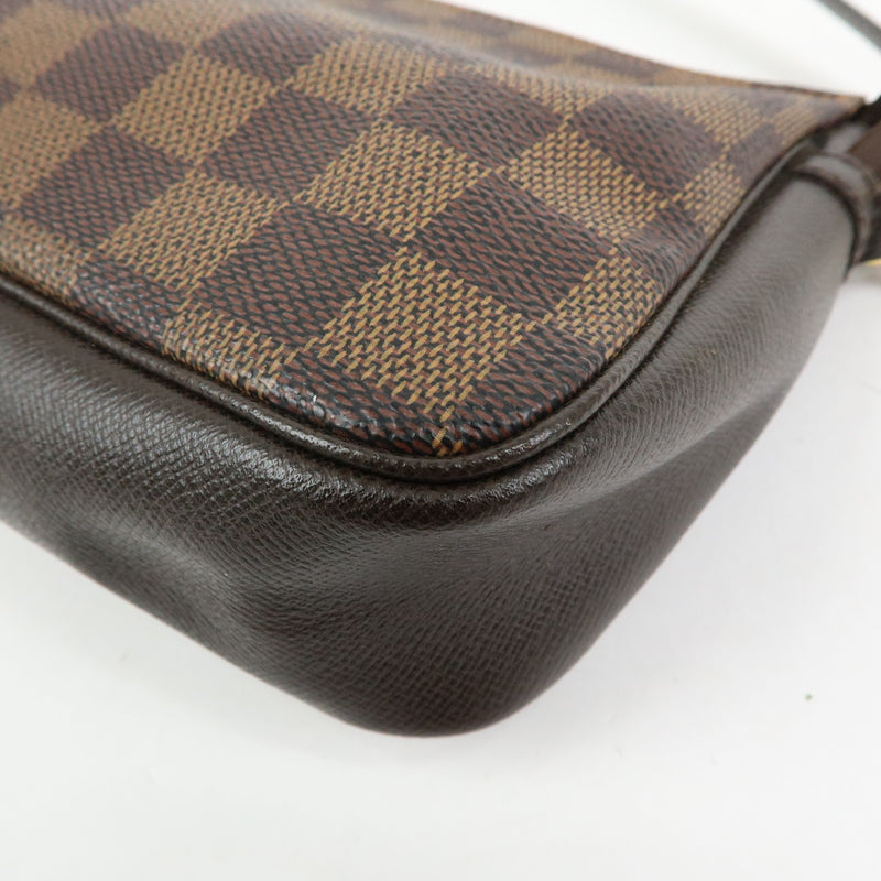 Louis Vuitton Trousse Make Up Damier Brown Canvas Bag