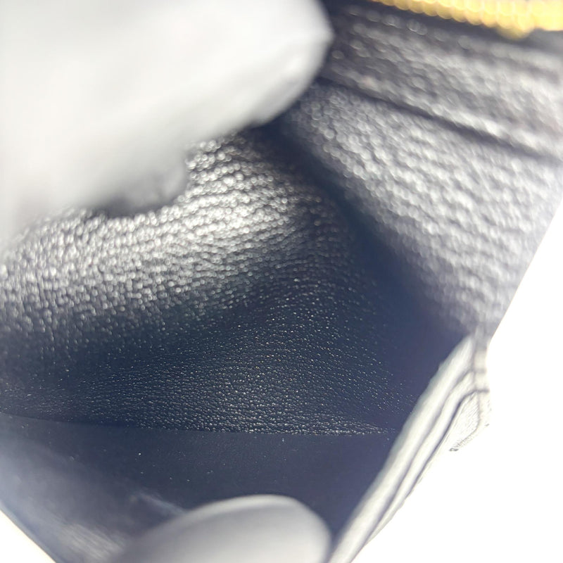 Hermes Bearn Epsom Black Leather Accessory