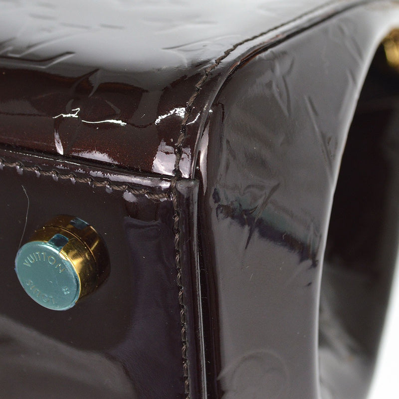 Louis Vuitton Brea Monogram Vernis Purple Patent_leather Bag