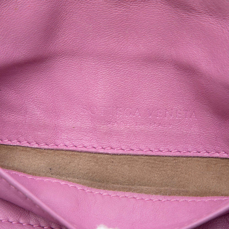 Mini Nappa Intrecciato Expandable Chain Flap Crossbody - Image 5