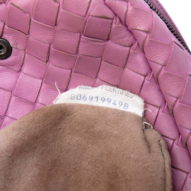 Mini Nappa Intrecciato Expandable Chain Flap Crossbody - Image 6