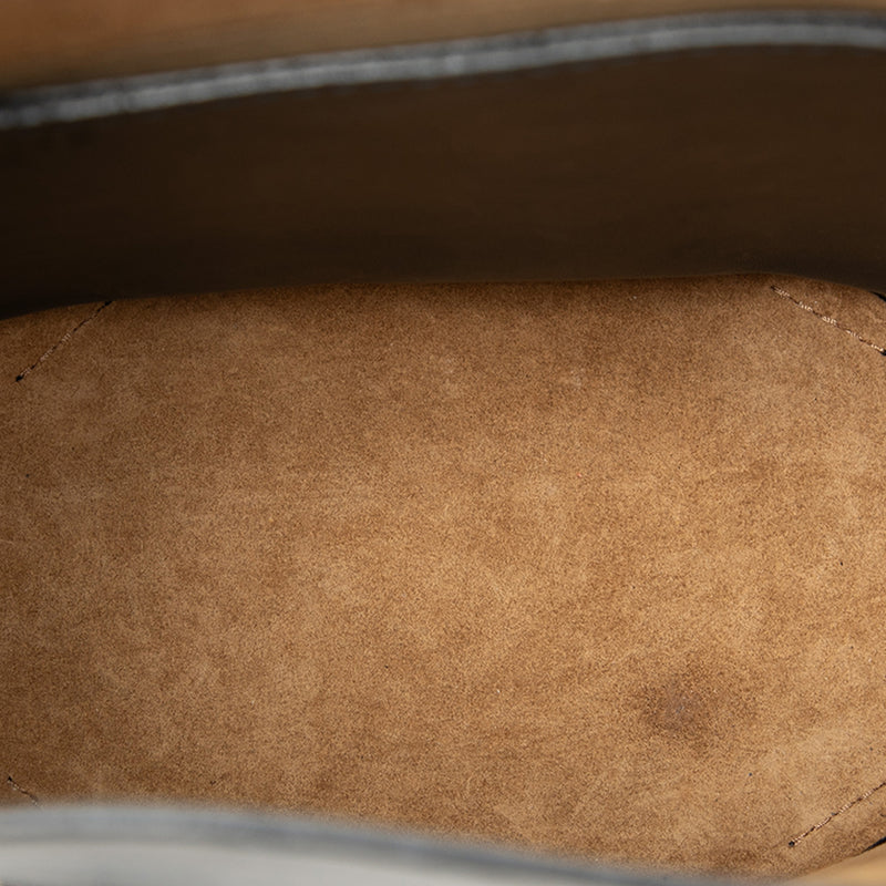 Calfskin Bamboo Bucket Bag - Image 4