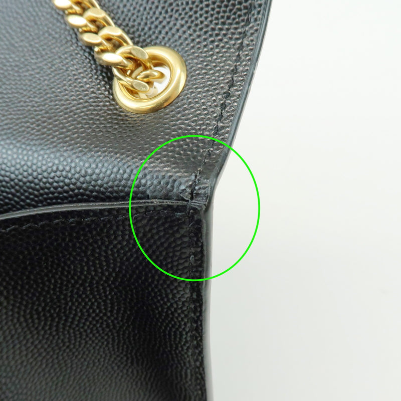 Saint Laurent Classic Monogram Leather Black Bag