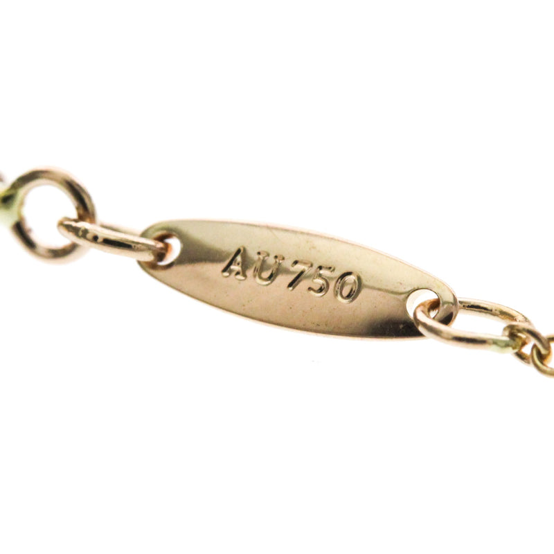 Tiffany & Co. Elsa Peretti Diamonds By The Yard Pendant 18k Rose Gold With Pear-Shaped Diamond Pink_gold Bijoux