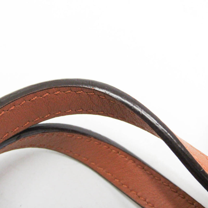 Mcm Visetos Leather Brown Bag