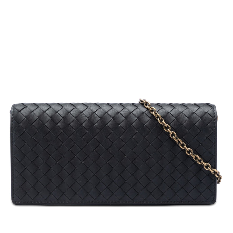 Nappa Intrecciato Continental Wallet on Chain