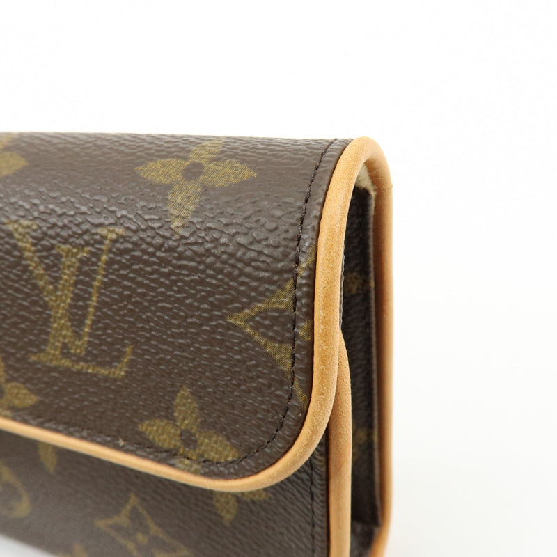 Louis Vuitton Florentine Waist Monogram Canvas Brown Bag
