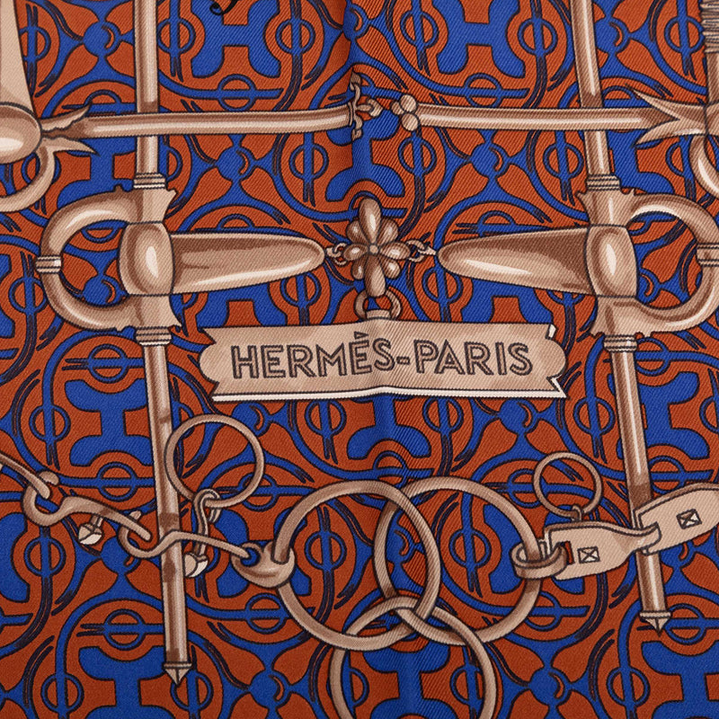 Mors et Gourmettes Silk Scarf 90 - Image 3