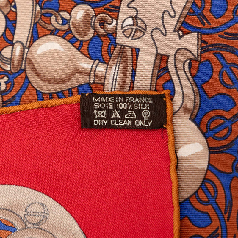 Mors et Gourmettes Silk Scarf 90 - Image 4