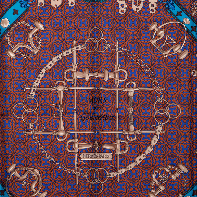 Mors et Gourmettes Silk Scarf 90 - Image 6