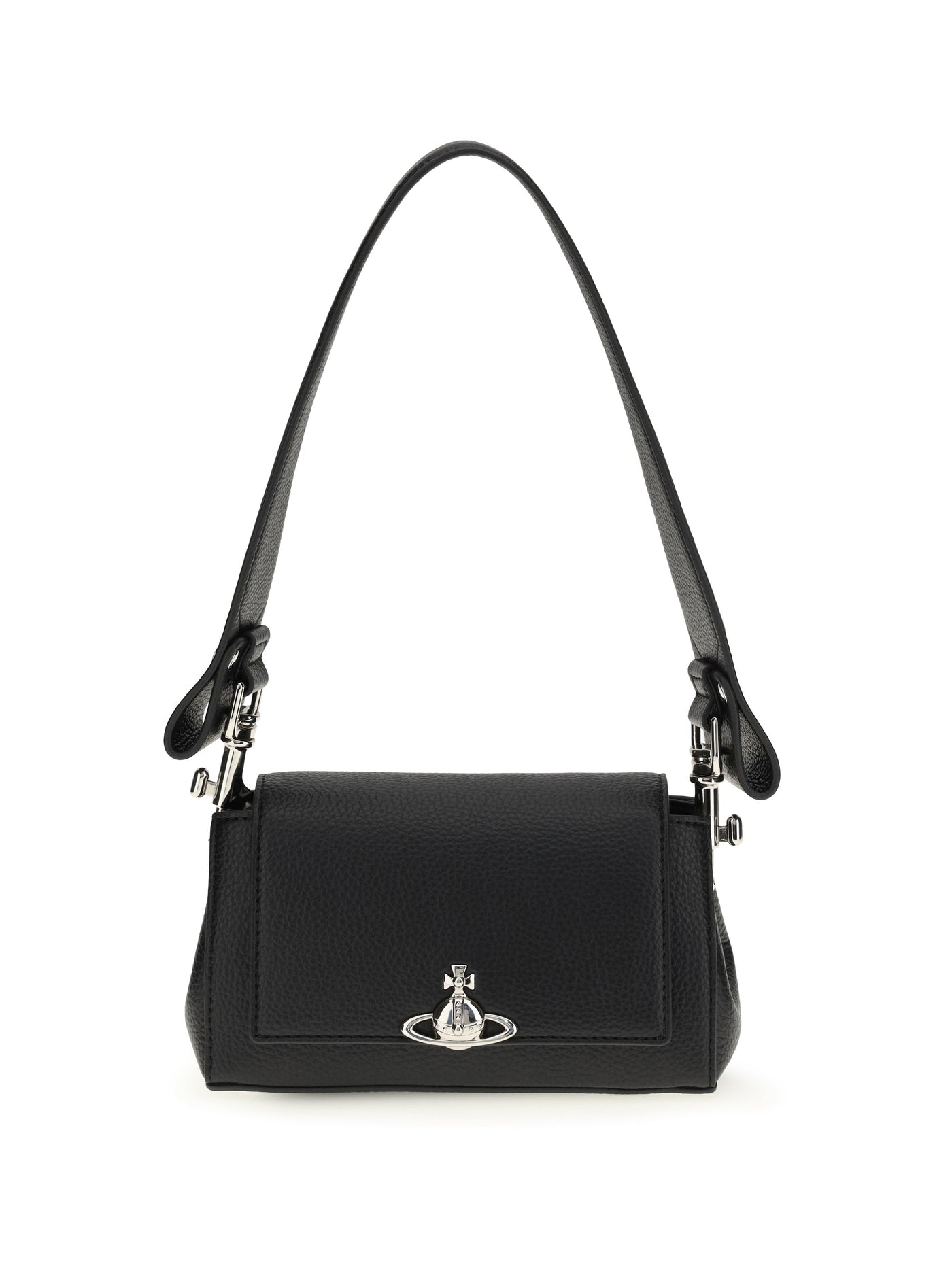 Vivienne Westwood Orb Shoulder Bag — Black