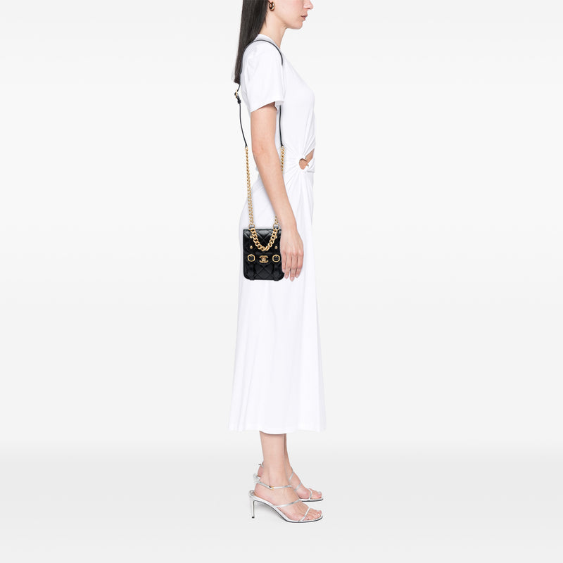 Mini Aged Calfskin City School Flap - Image 7