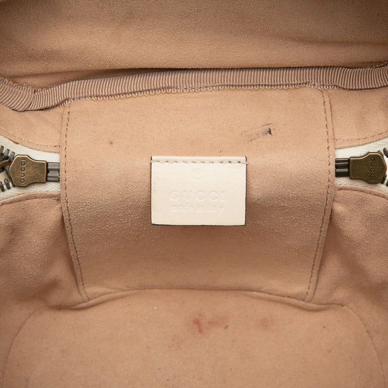 Mini GG Marmont Matelasse Leather Round Backpack - Image 5