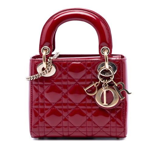 Mini Patent Cannage Lady Dior - Image 1