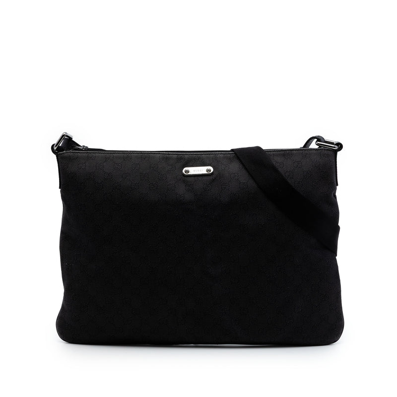 GG Denim Crossbody